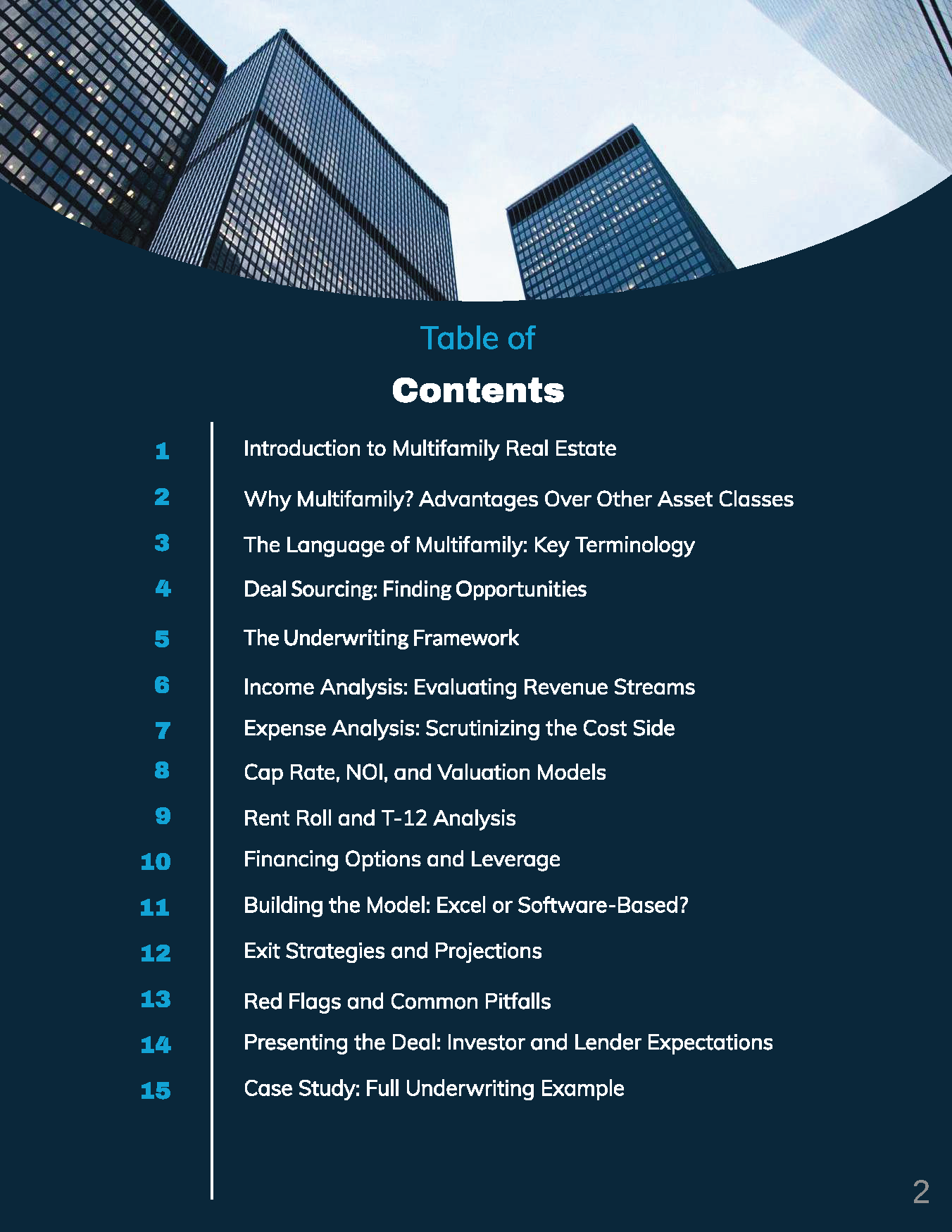 The Multifamily Investor’s Guide to Real Estate Underwriting